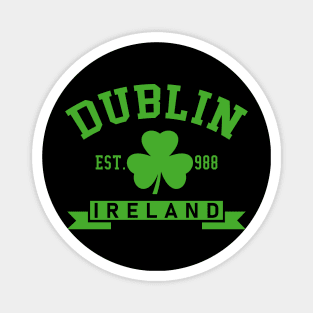 Dublin Ireland est 988 Magnet